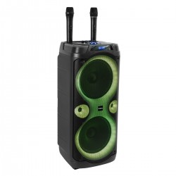 IBIZA SOUND COLUMBA-KARAOKE aktivni karaoke zvočnik 2x10" 1000W